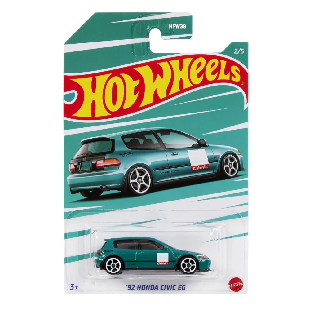 '92 HONDA CIVIC EG — HDH20 — Teal — imagem 2