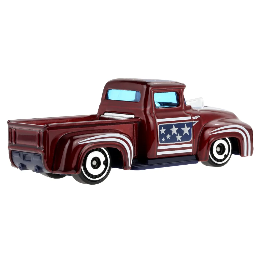 Custom '56 Ford Truck — HDH34 — Metalflake red — imagem 3