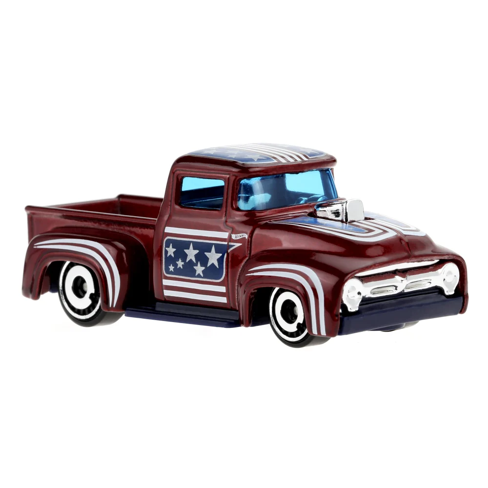Custom '56 Ford Truck — HDH34 — Metalflake red — imagem 4
