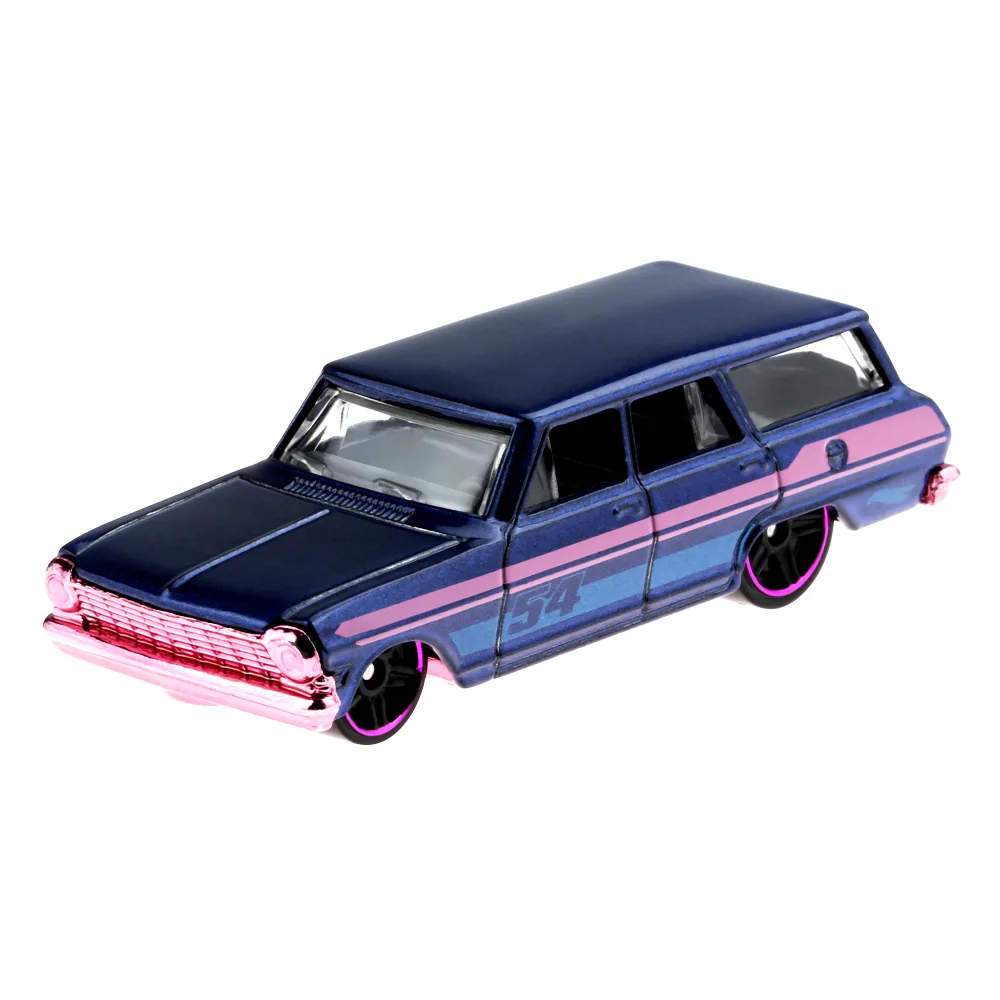 '64 Chevy Nova Wagon — HDH60 — Metalflake Dark Blue