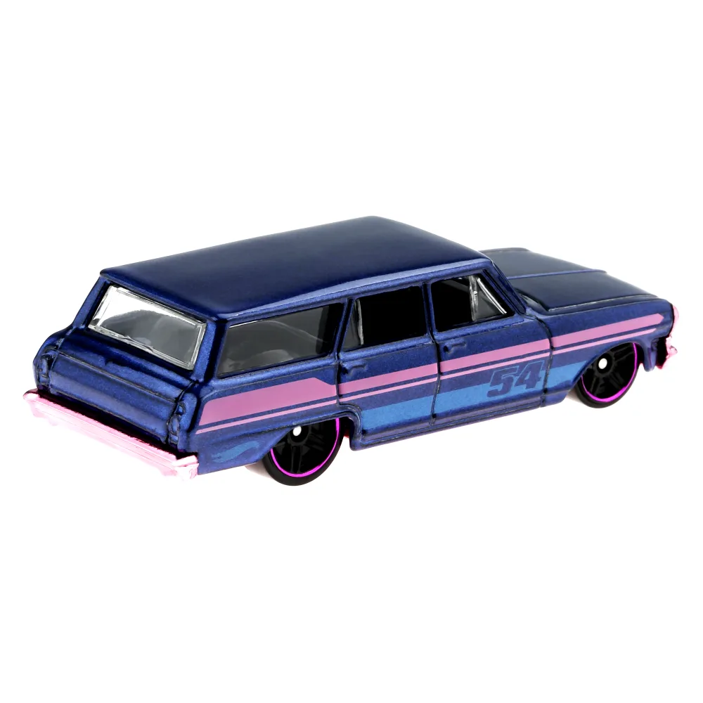 '64 Chevy Nova Wagon — HDH60 — Metalflake Dark Blue — imagem 3