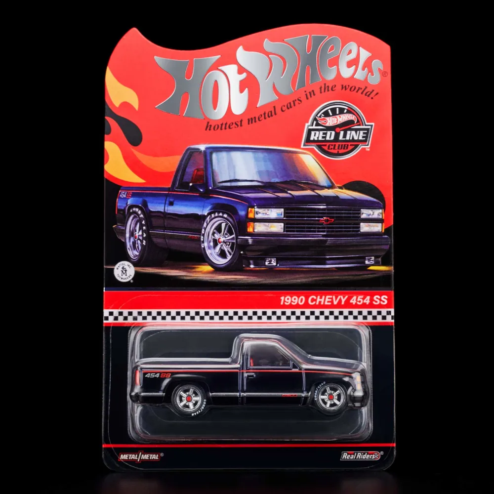 1990 Chevy 454 SS — HGK80 — Spectraflame True Black — imagem 5