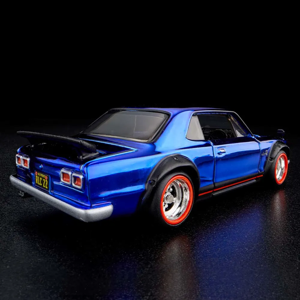 1972 Skyline H/T 2000GT-R — HGK84 — Spectraflame Race Team Blue — imagem 4