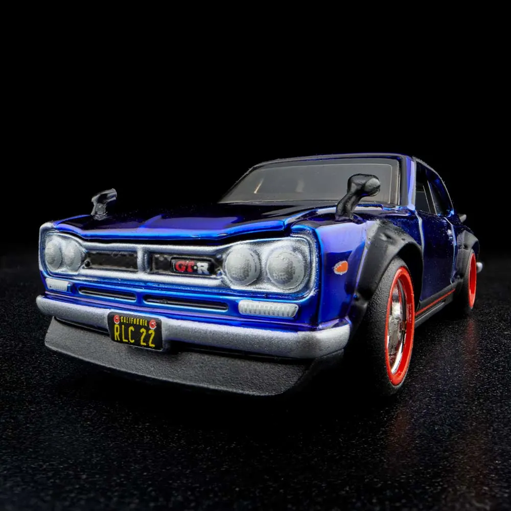 1972 Skyline H/T 2000GT-R — HGK84 — Spectraflame Race Team Blue — imagem 5
