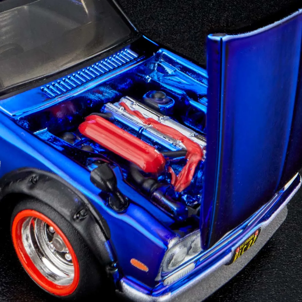 1972 Skyline H/T 2000GT-R — HGK84 — Spectraflame Race Team Blue — imagem 8