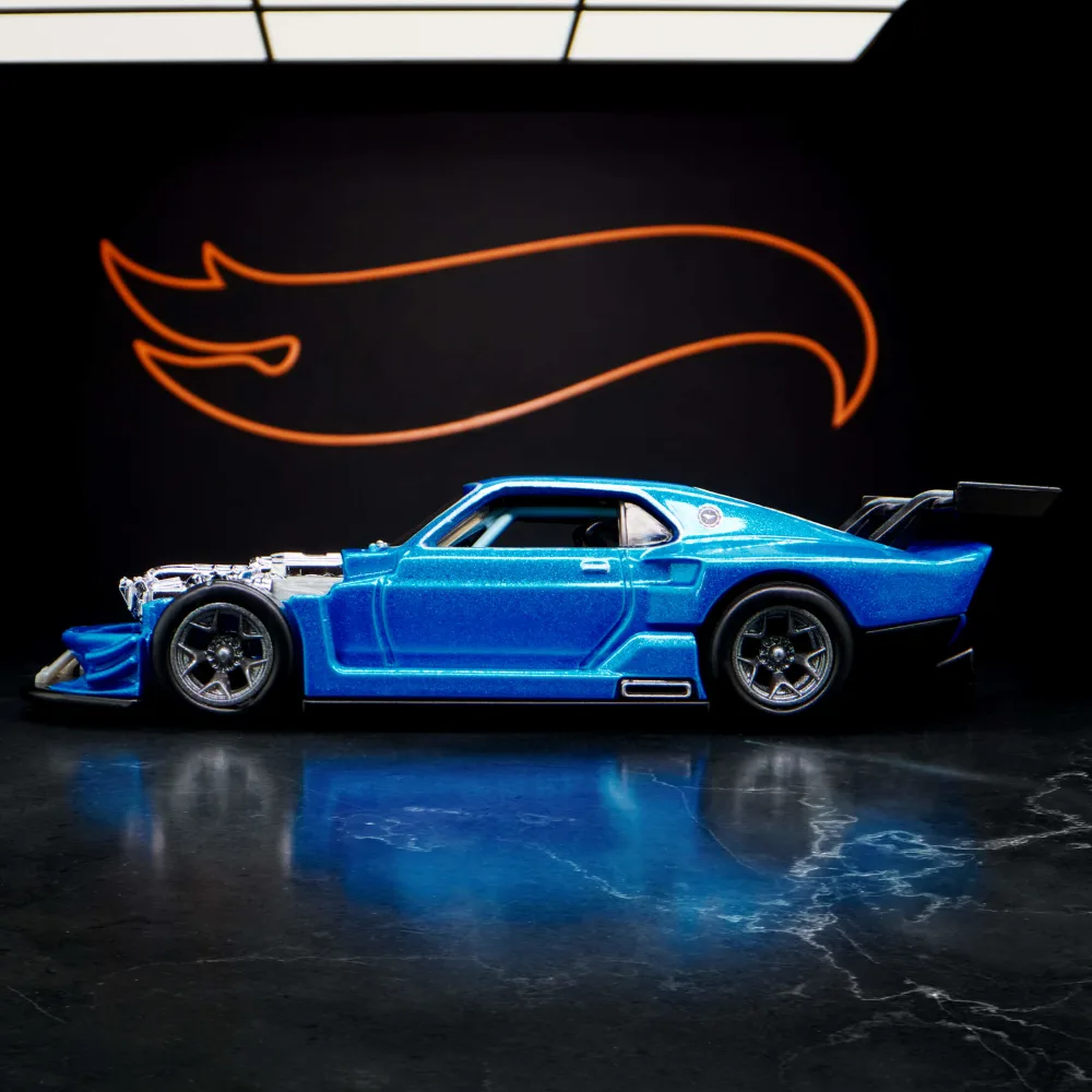 Modified '69 Ford Mustang — HGW13 — Metallic Acapulco Blue — imagem 7