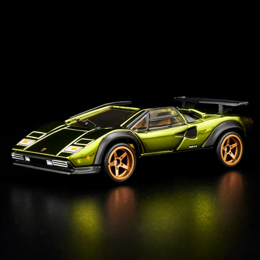 '82 Lamborghini Countach LP500 S — HGW20 — Spectraflame olive