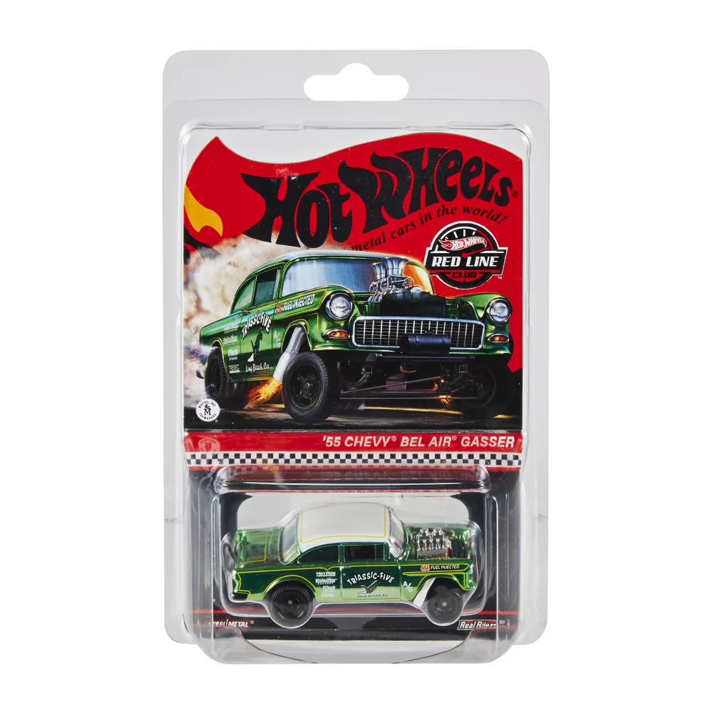 '55 Chevy Bel Air Gasser — HGW21 — Spectraflame Bright Green — imagem 2
