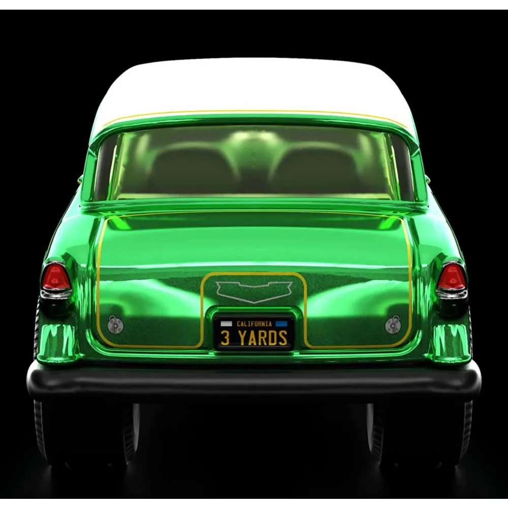 '55 Chevy Bel Air Gasser — HGW21 — Spectraflame Bright Green — imagem 9