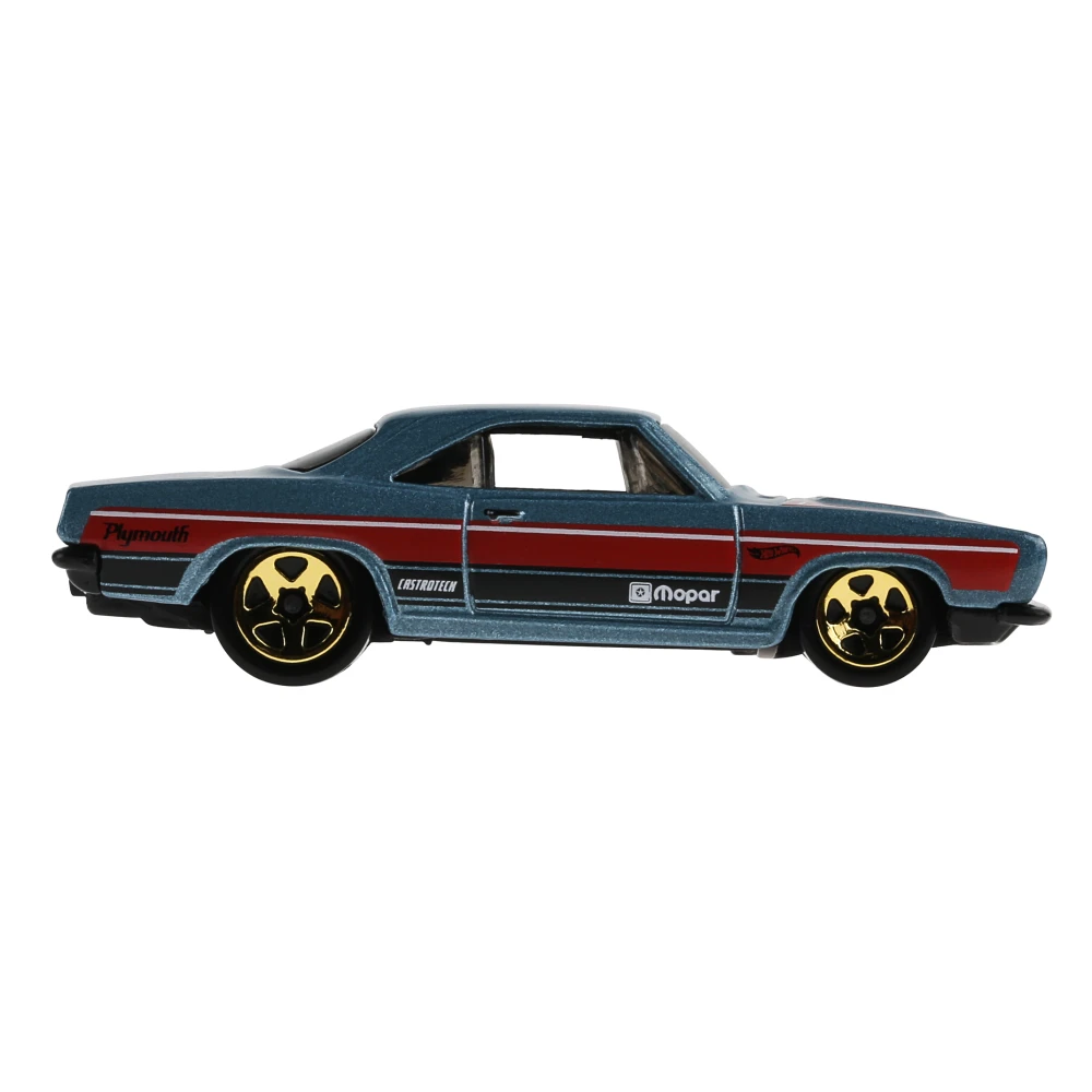 '68 Plymouth Barracuda Formula S — HK028 — Metalflake Blue — imagem 3