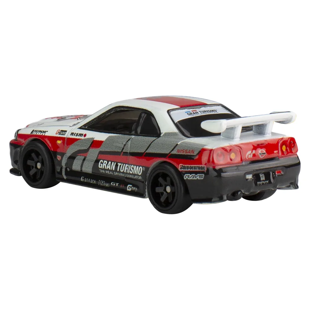 Nissan Skyline GT-R (BNR34) — HKC28 — White — imagem 4