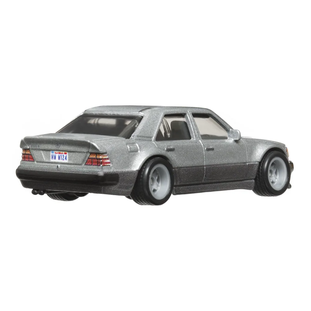 Mercedes-Benz 500 E — HKC55 — Two-tone metalflake silver and gunmetal gray — imagem 3
