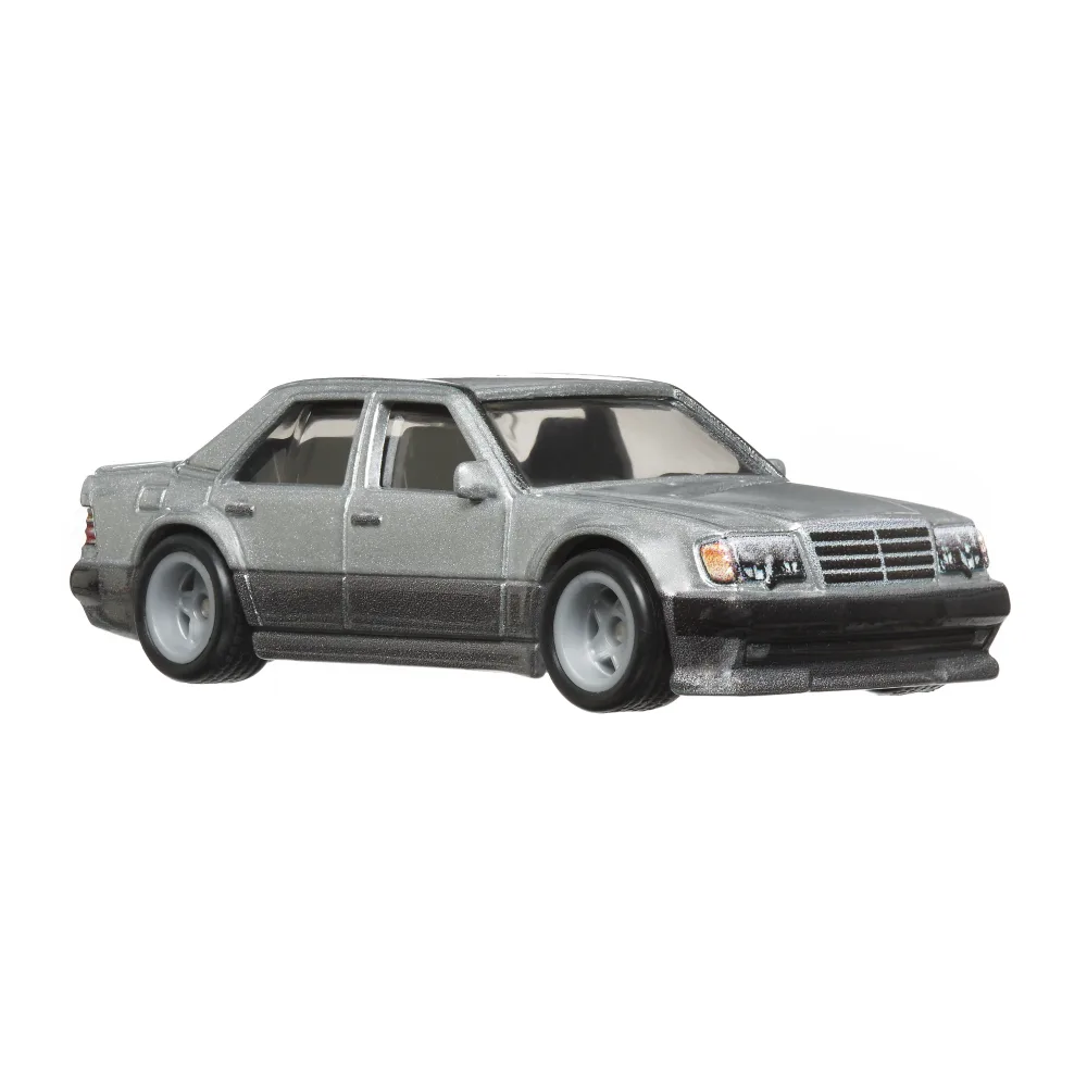 Mercedes-Benz 500 E — HKC55 — Two-tone metalflake silver and gunmetal gray — imagem 4