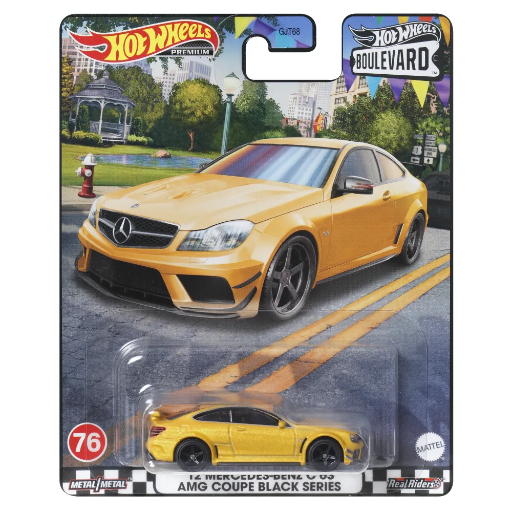 '12 MERCEDES-BENZ C63 AMG COUPE BLACK SERIES — HKF23 — Solarbeam Yellow — imagem 2