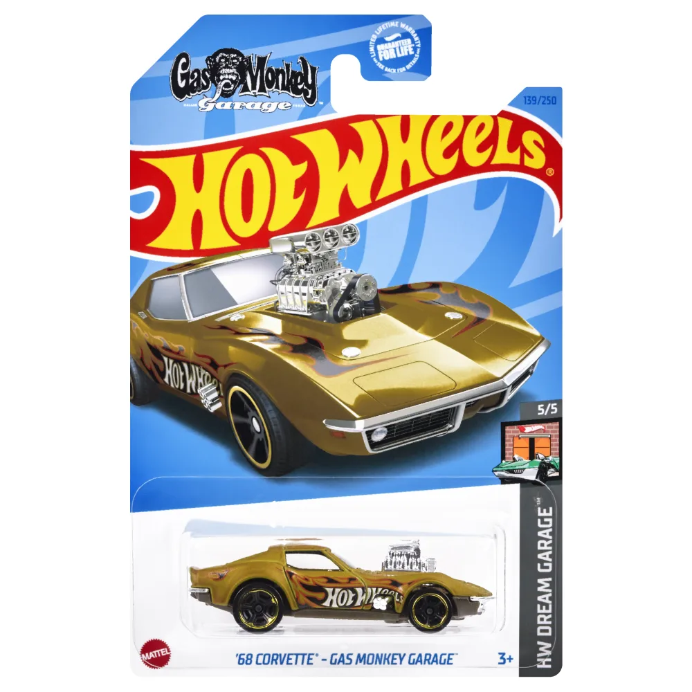 '68 Corvette - Gas Monkey Garage — HKH23 — Matte Gold — imagem 2