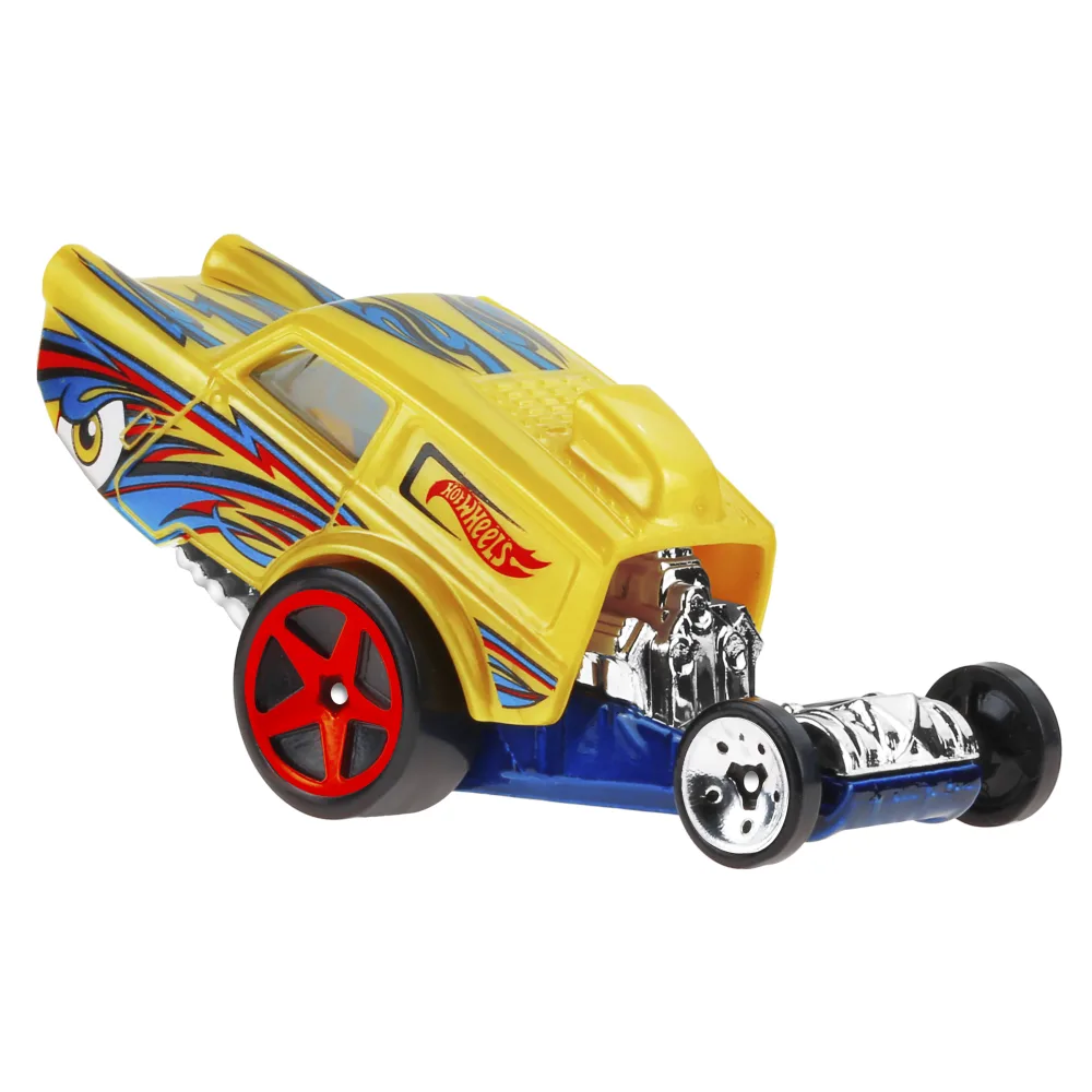 HW Poppa Wheelie — HKH34 — Yellow — imagem 4