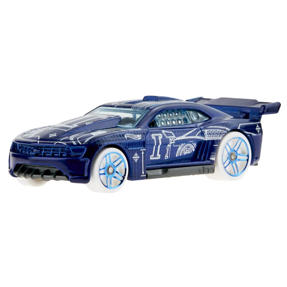 Custom '11 Camaro — HKH48 — Metalflake Dark Candy Blue