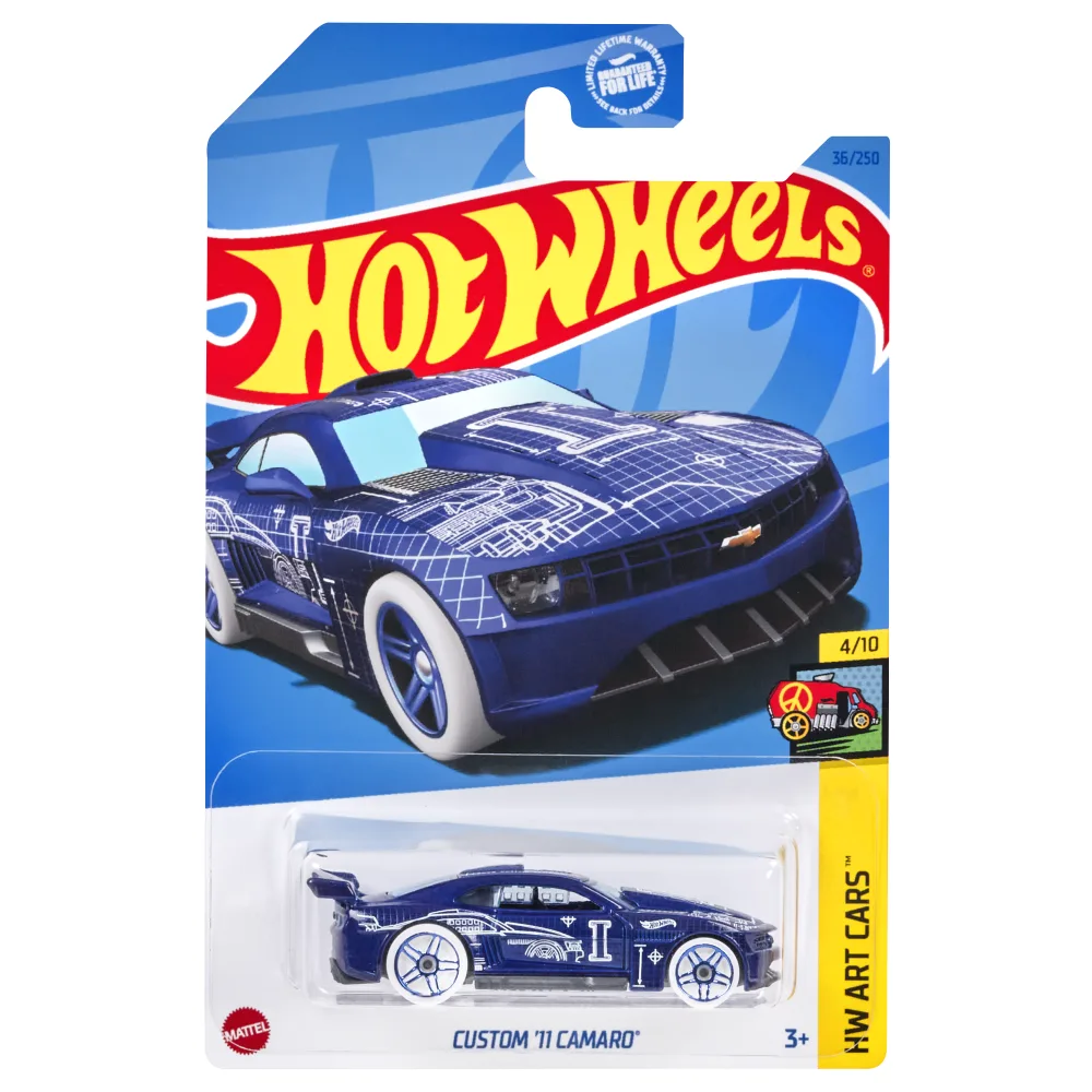 Custom '11 Camaro — HKH48 — Metalflake Dark Candy Blue — imagem 2