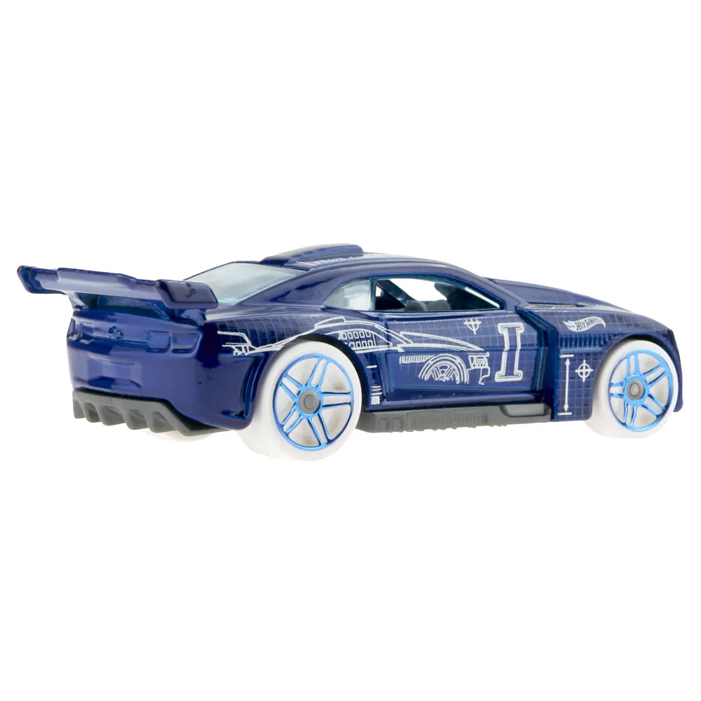 Custom '11 Camaro — HKH48 — Metalflake Dark Candy Blue — imagem 3