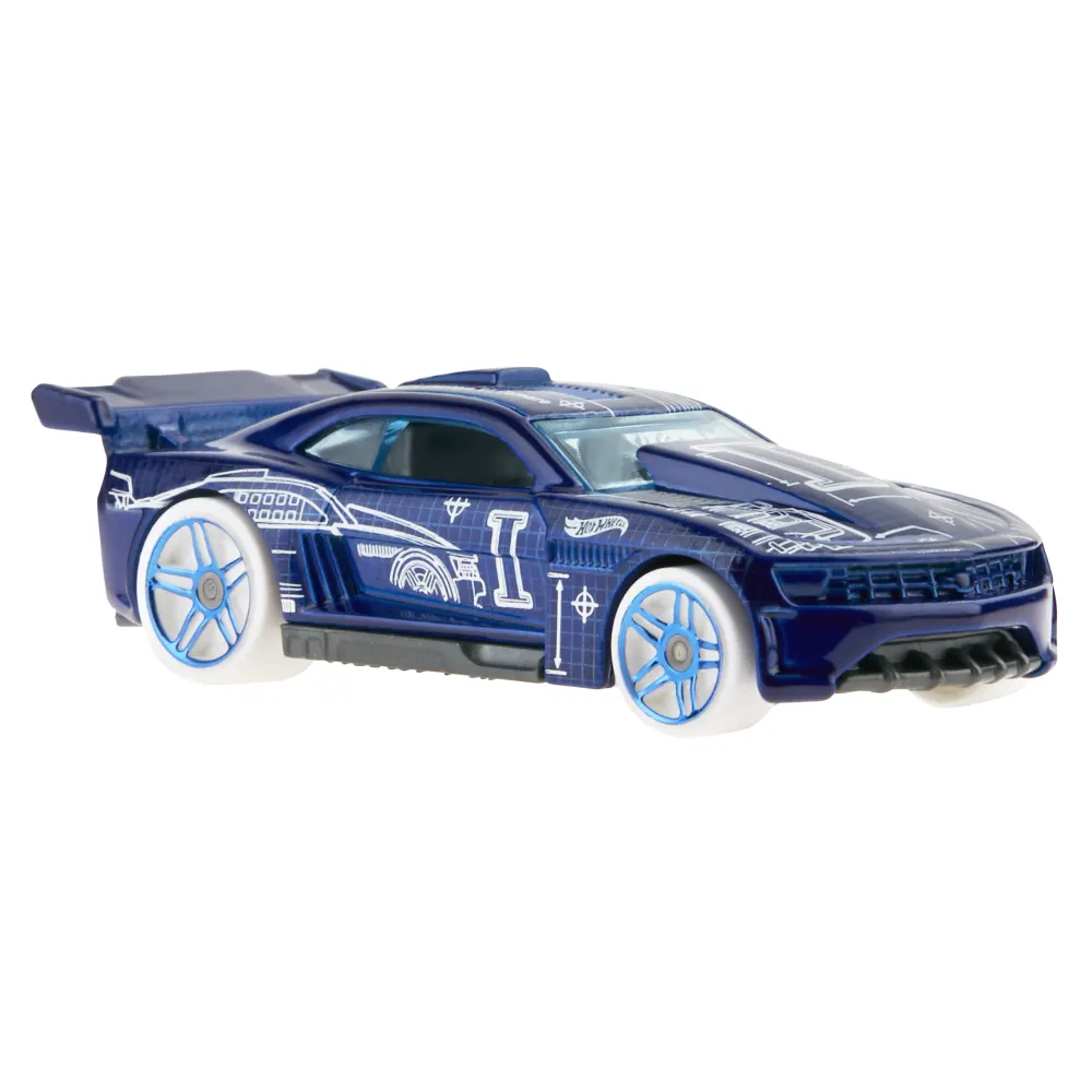 Custom '11 Camaro — HKH48 — Metalflake Dark Candy Blue — imagem 4