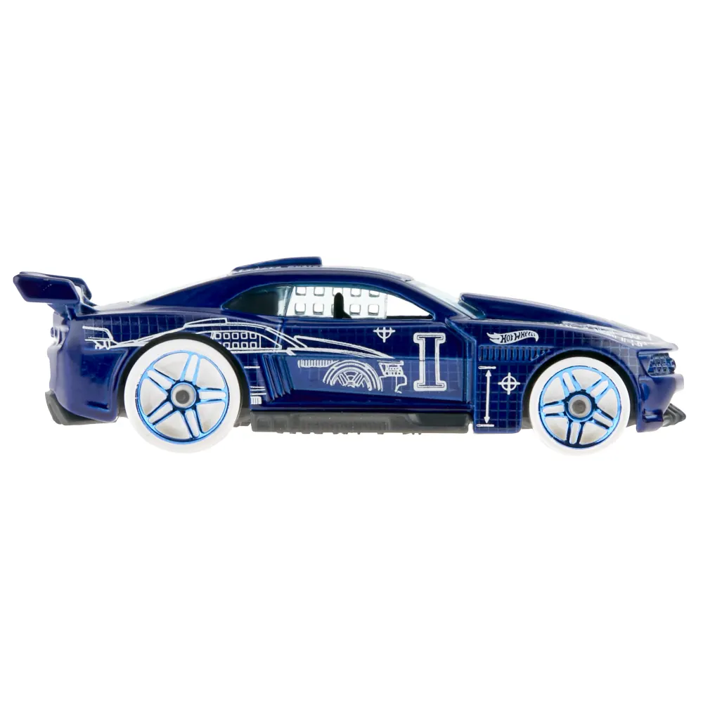 Custom '11 Camaro — HKH48 — Metalflake Dark Candy Blue — imagem 5
