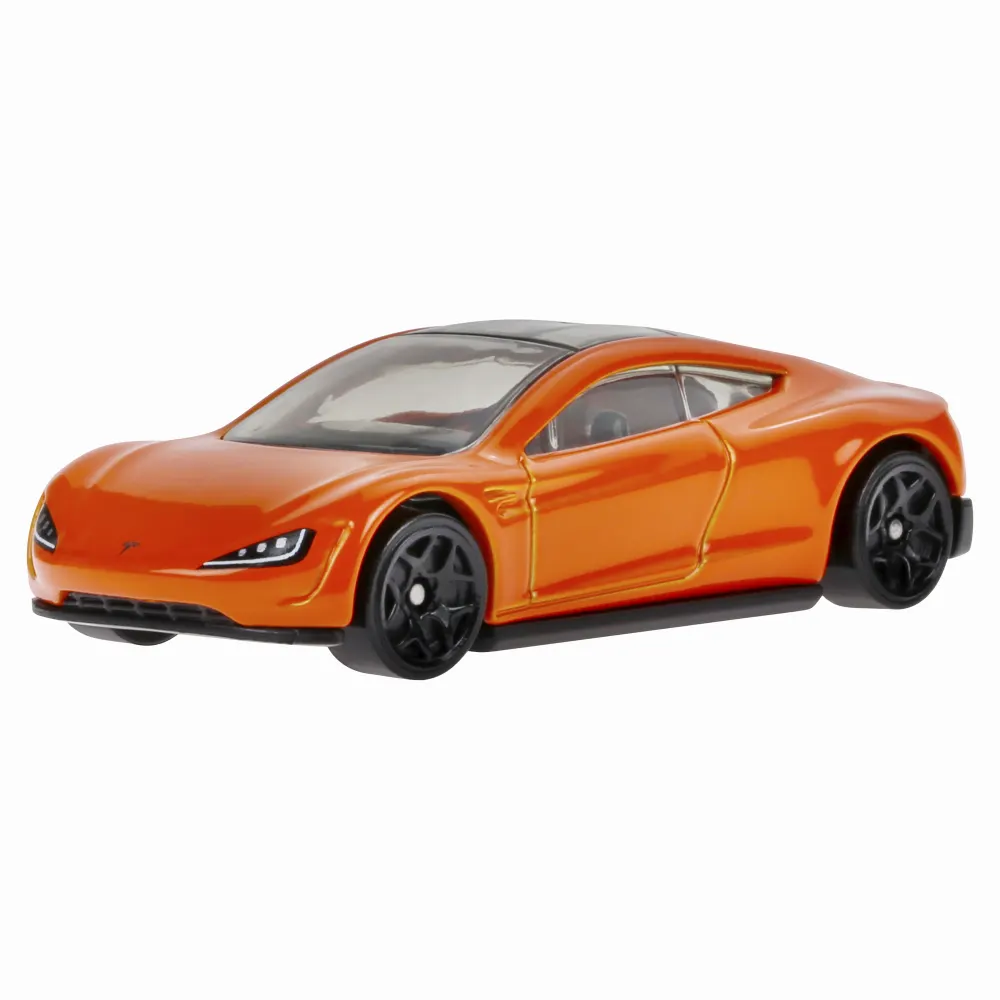 Tesla Roadster — HKJ47 — Orange