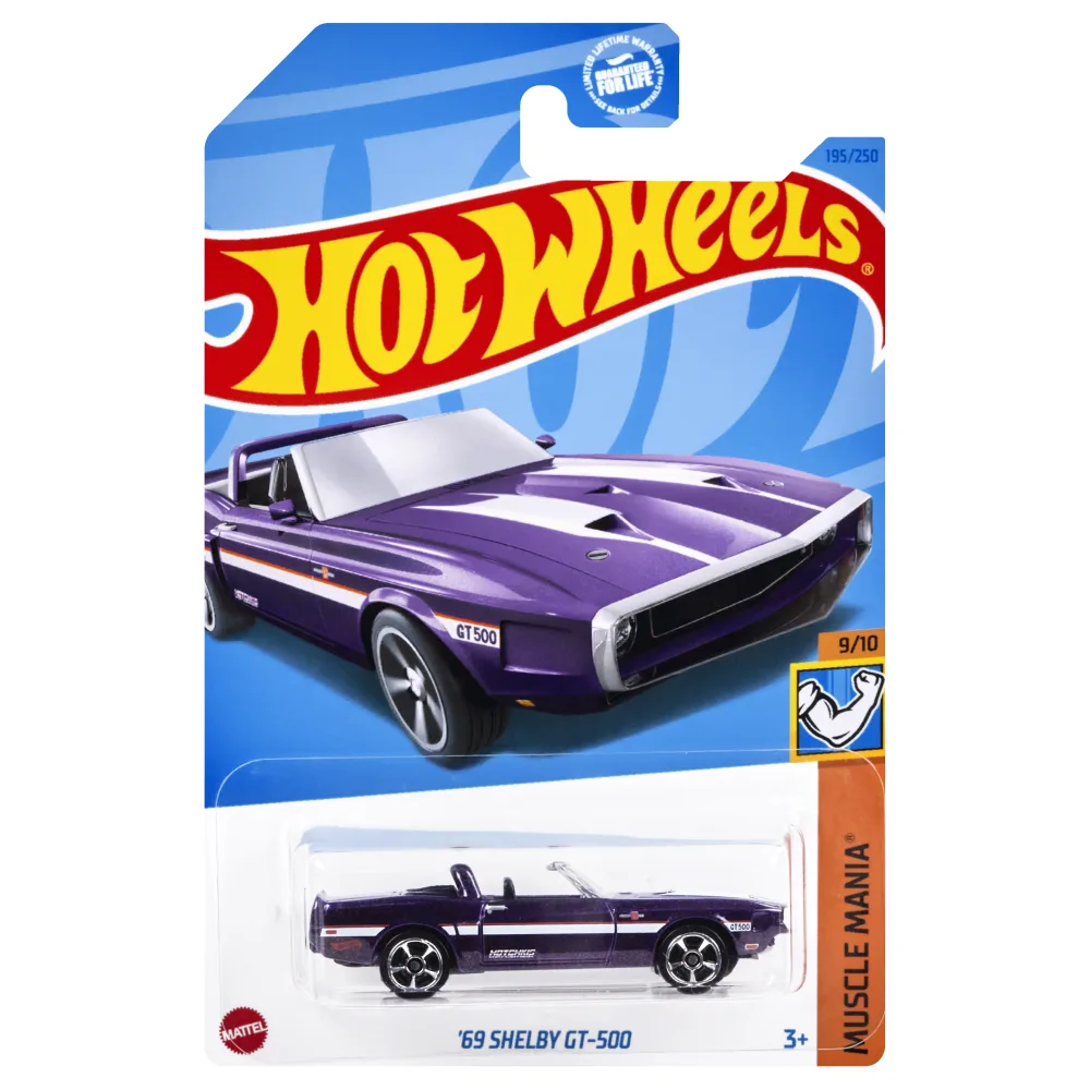 '69 SHELBY GT-500 — HKJ50 — Metalflake purple — imagem 2