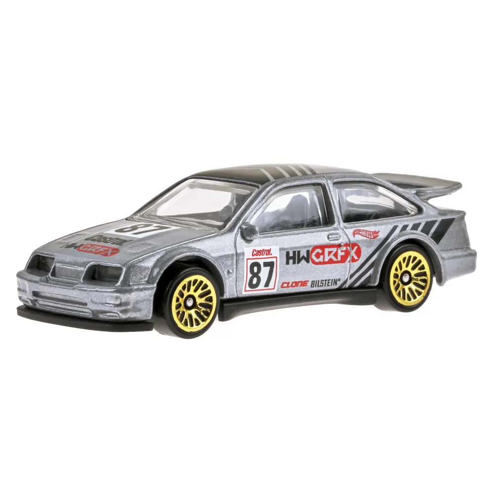 '87 Ford Sierra Cosworth — HKJ59 — Metalflake silver