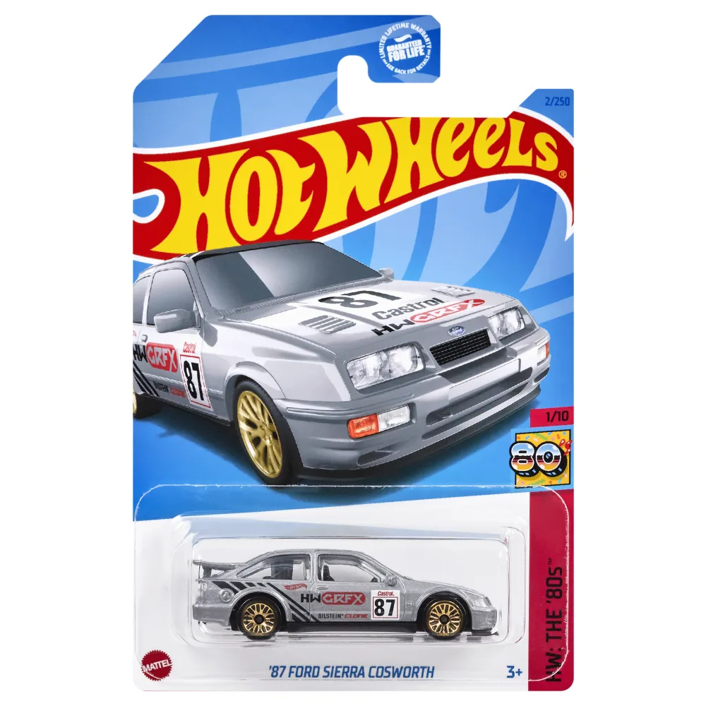 '87 Ford Sierra Cosworth — HKJ59 — Metalflake silver — imagem 2