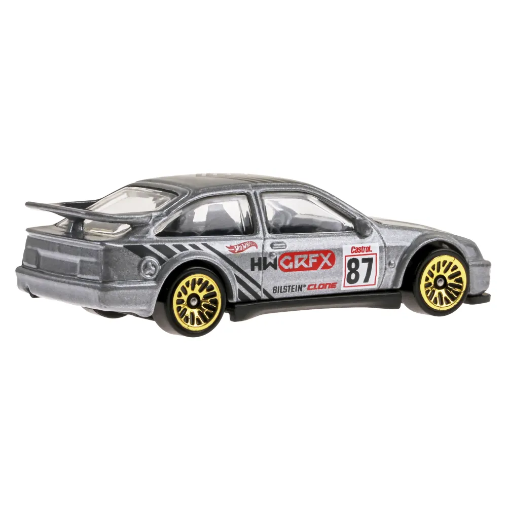 '87 Ford Sierra Cosworth — HKJ59 — Metalflake silver — imagem 3