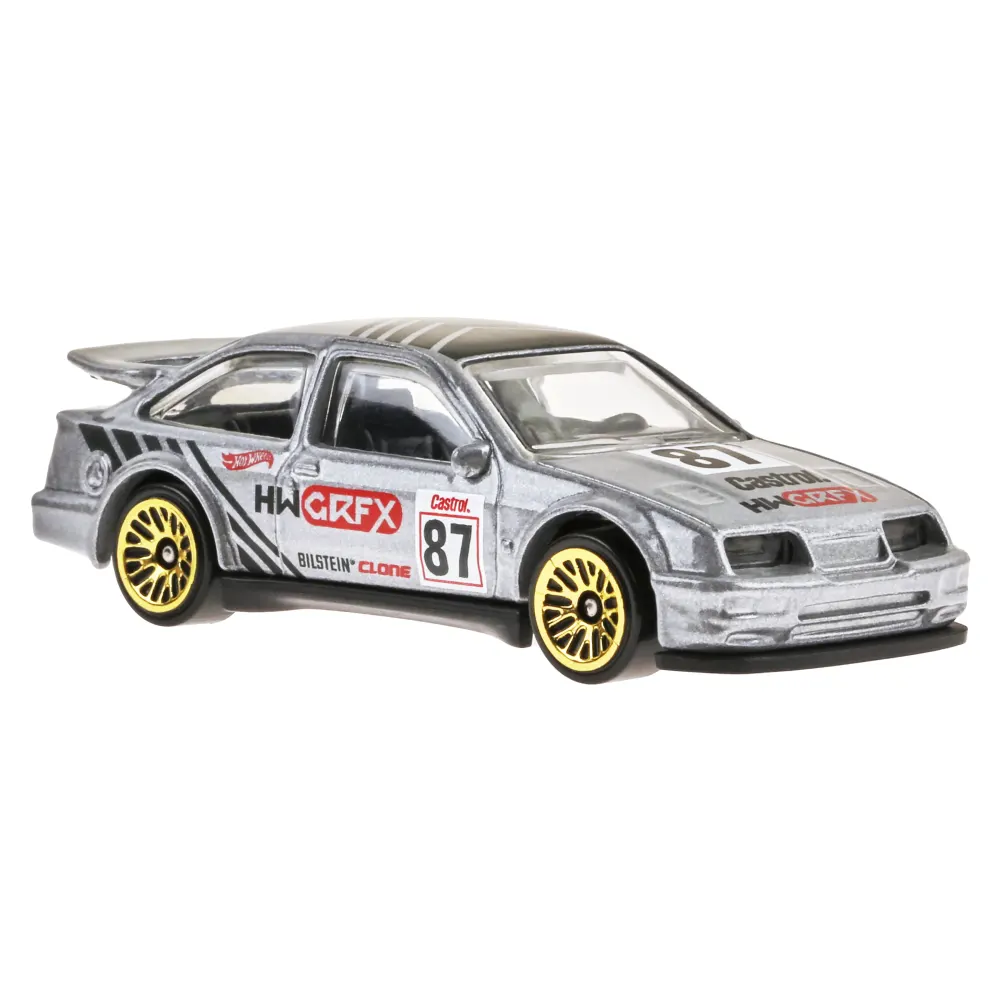 '87 Ford Sierra Cosworth — HKJ59 — Metalflake silver — imagem 4