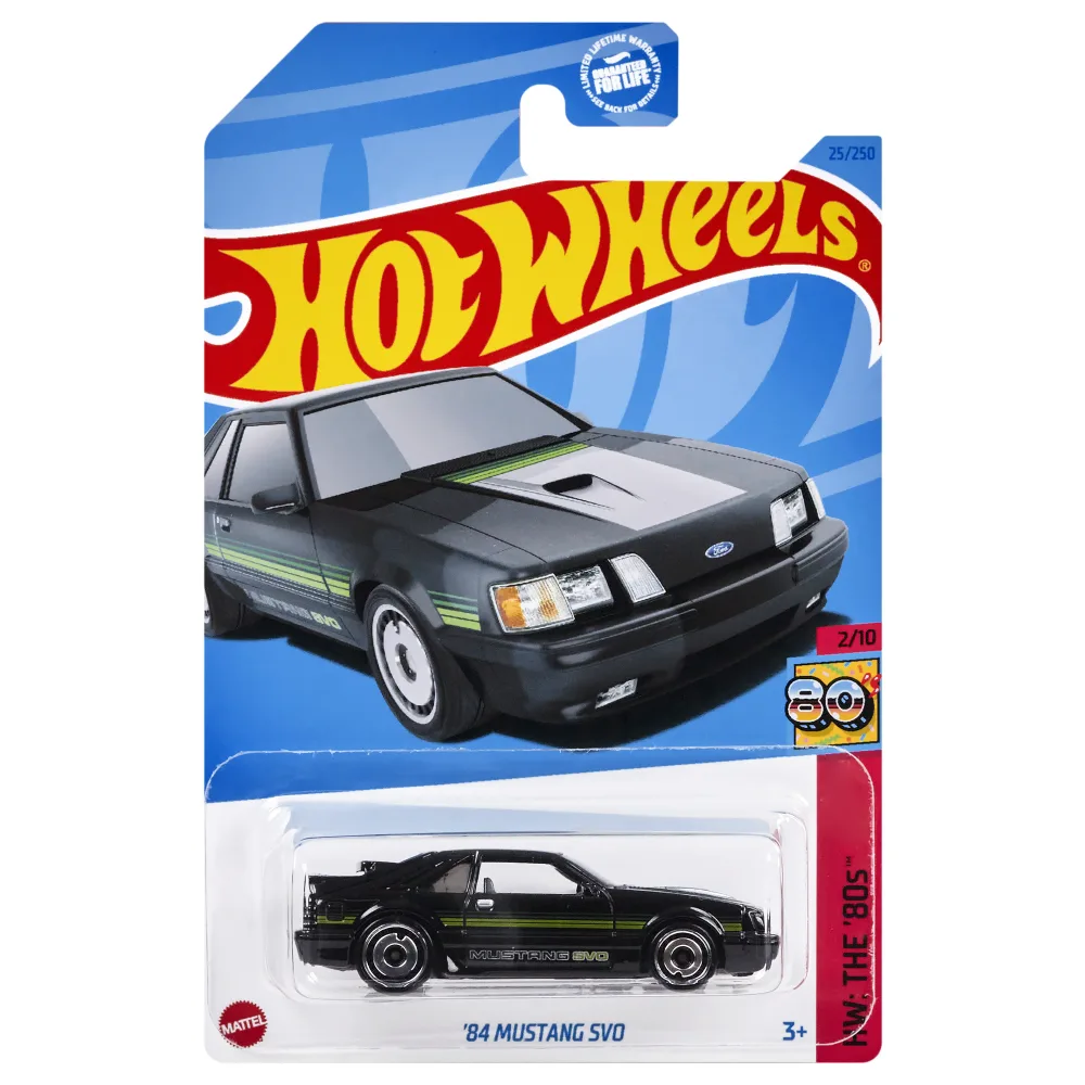 '84 Mustang SVO — HKJ60 — Black — imagem 2