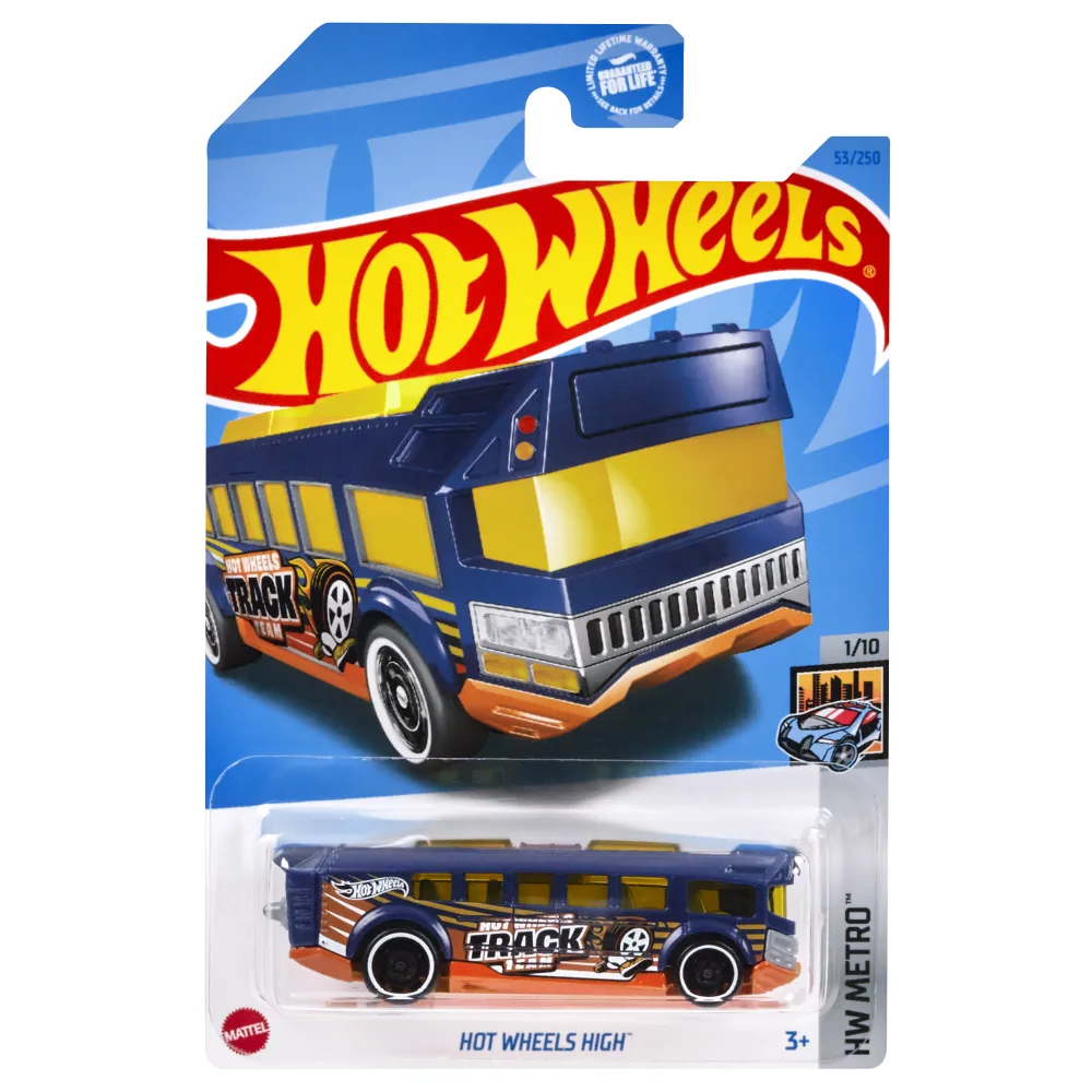 Hot Wheels High — HKJ67 — Dark Blue — imagem 2