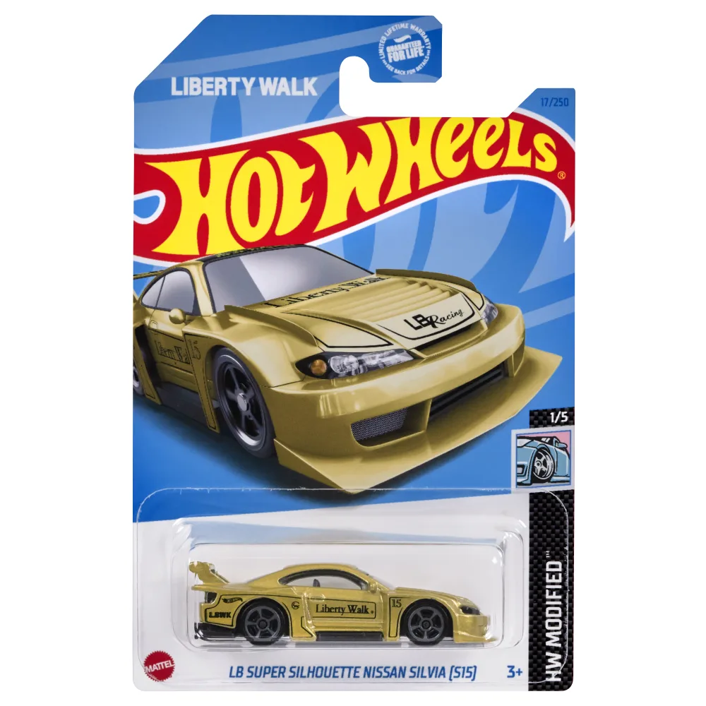 LB Super Silhouette Nissan Silvia (S15) — HKK47 — Matte Gold — imagem 2