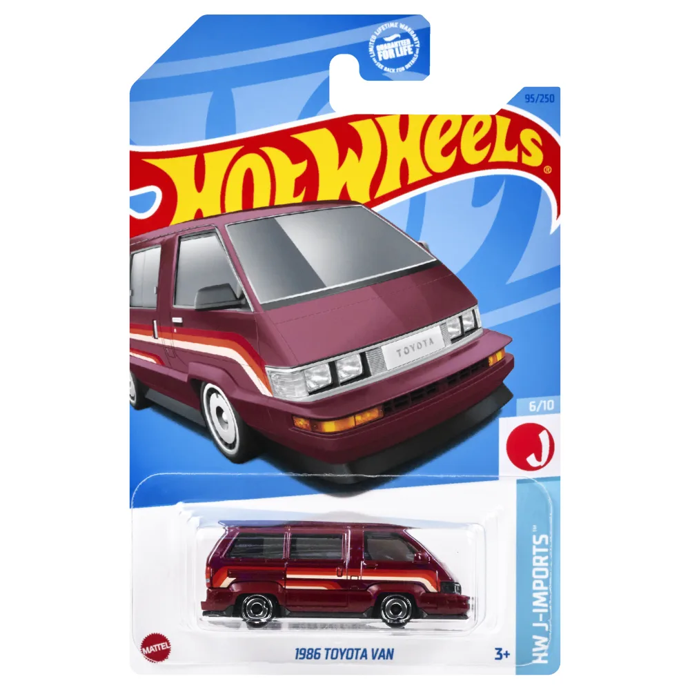 1986 Toyota Van — HKK66 — Burgundy — imagem 2