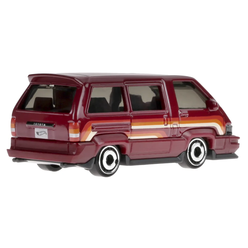 1986 Toyota Van — HKK66 — Burgundy — imagem 3