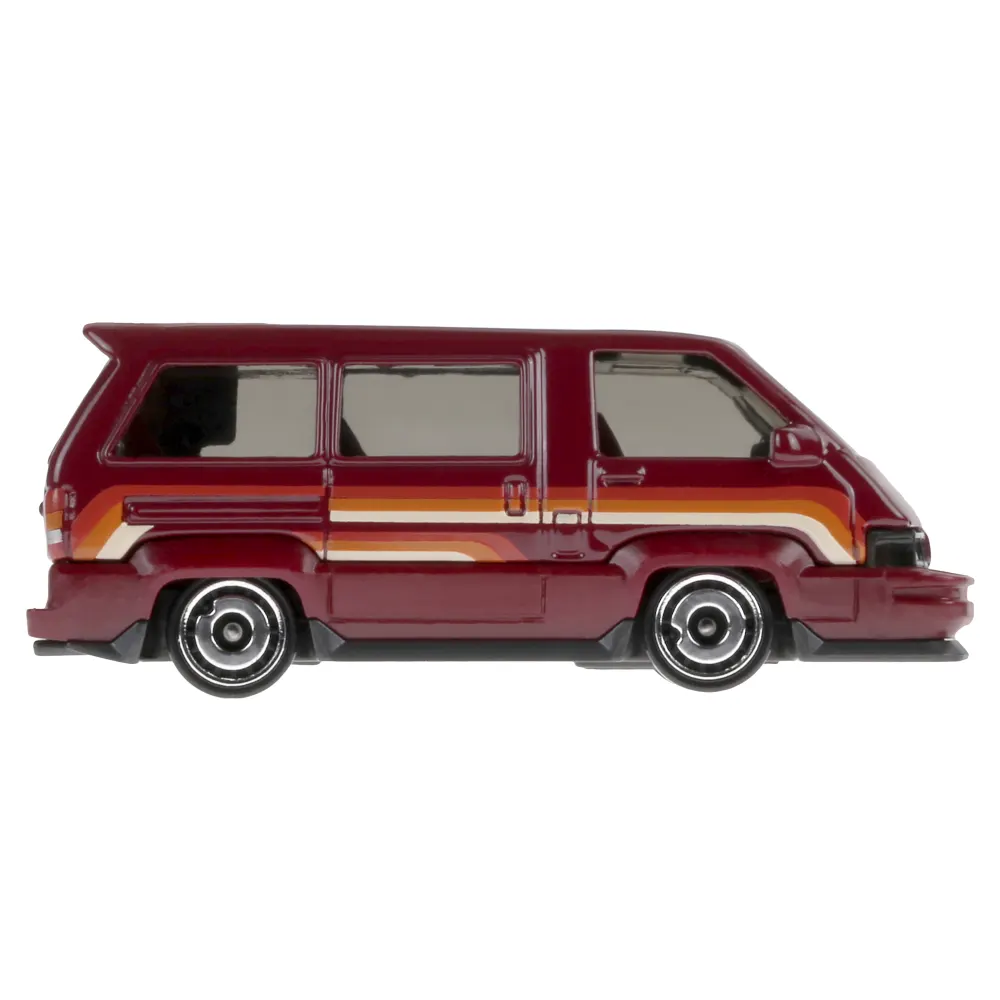 1986 Toyota Van — HKK66 — Burgundy — imagem 5