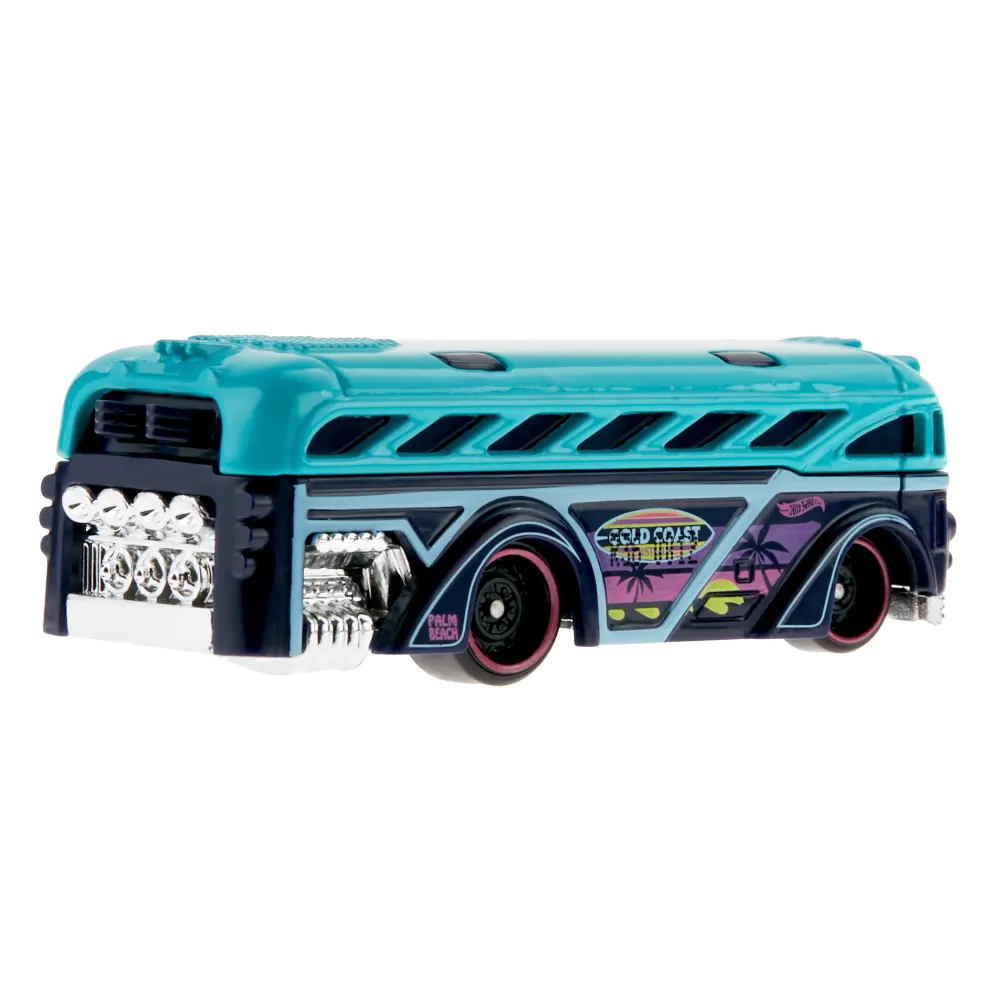 Surfin' School Bus — HKK79 — Turquoise & Dark Blue — imagem 3