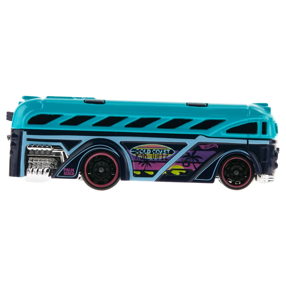 Surfin' School Bus — HKK79 — Turquoise & Dark Blue — imagem 5