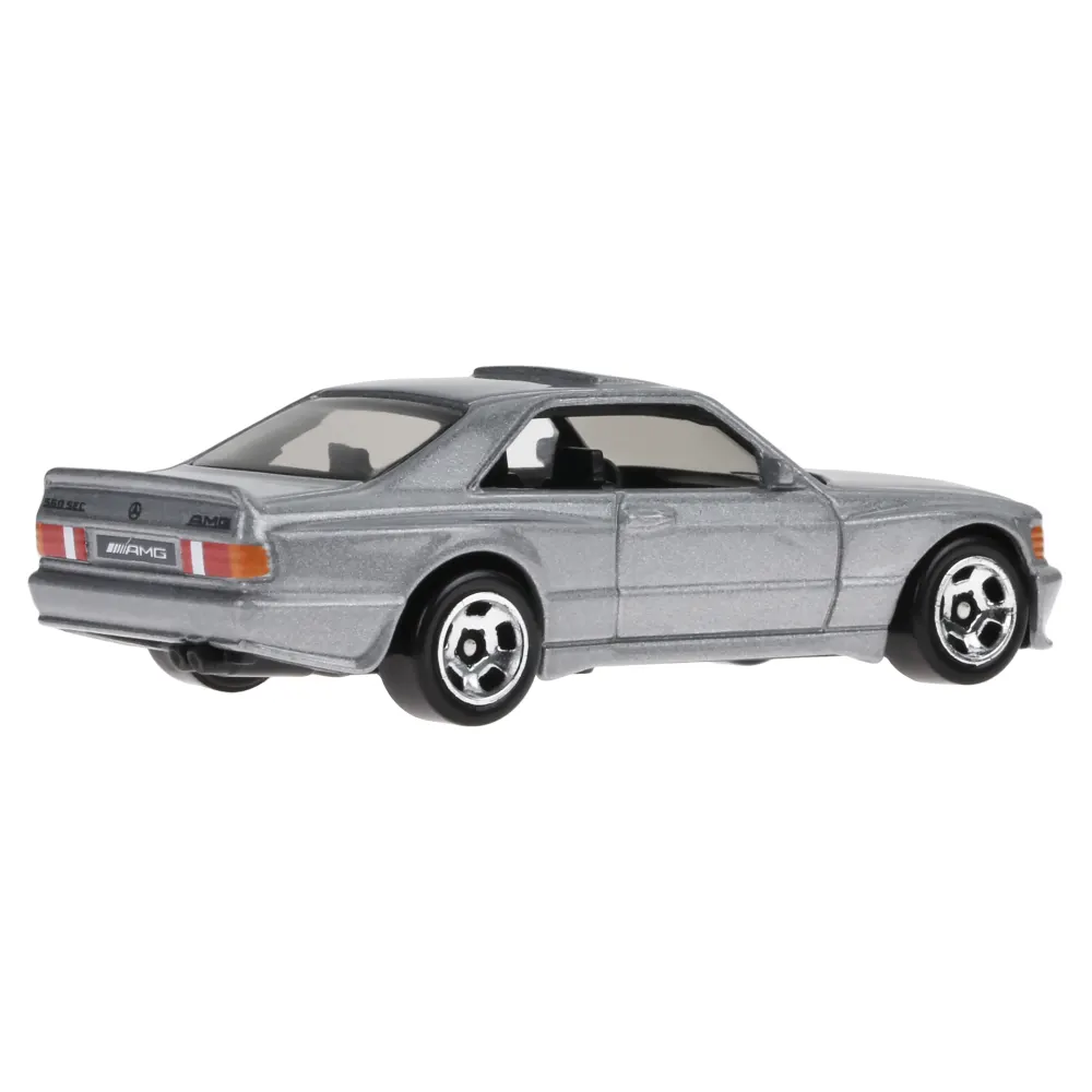 '89 Mercedes-Benz 560 SEC AMG — HKK85 — Metalflake Silver — imagem 2
