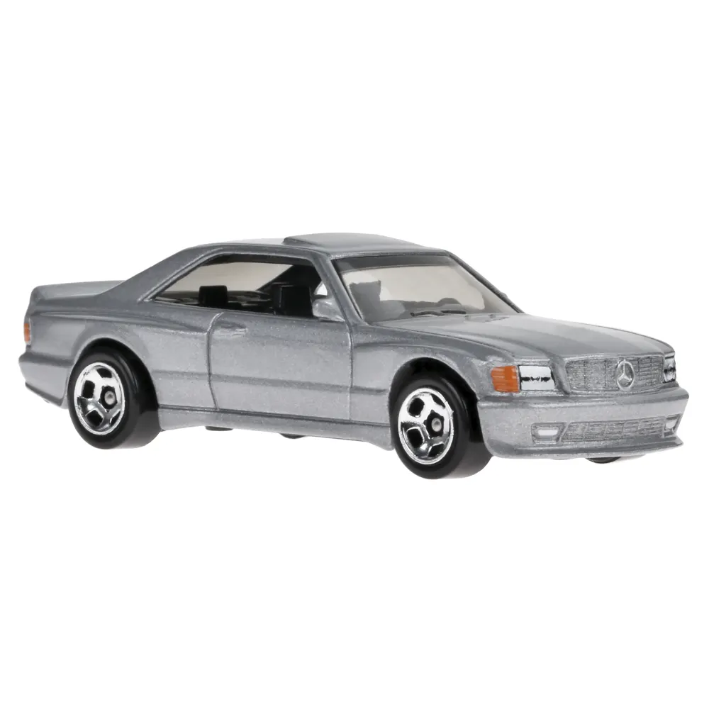 '89 Mercedes-Benz 560 SEC AMG — HKK85 — Metalflake Silver — imagem 3