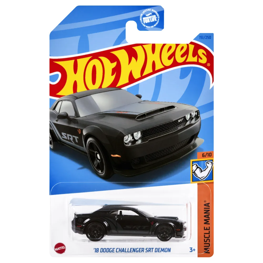 '18 Dodge Challenger SRT Demon — HKK90 — Black — imagem 2