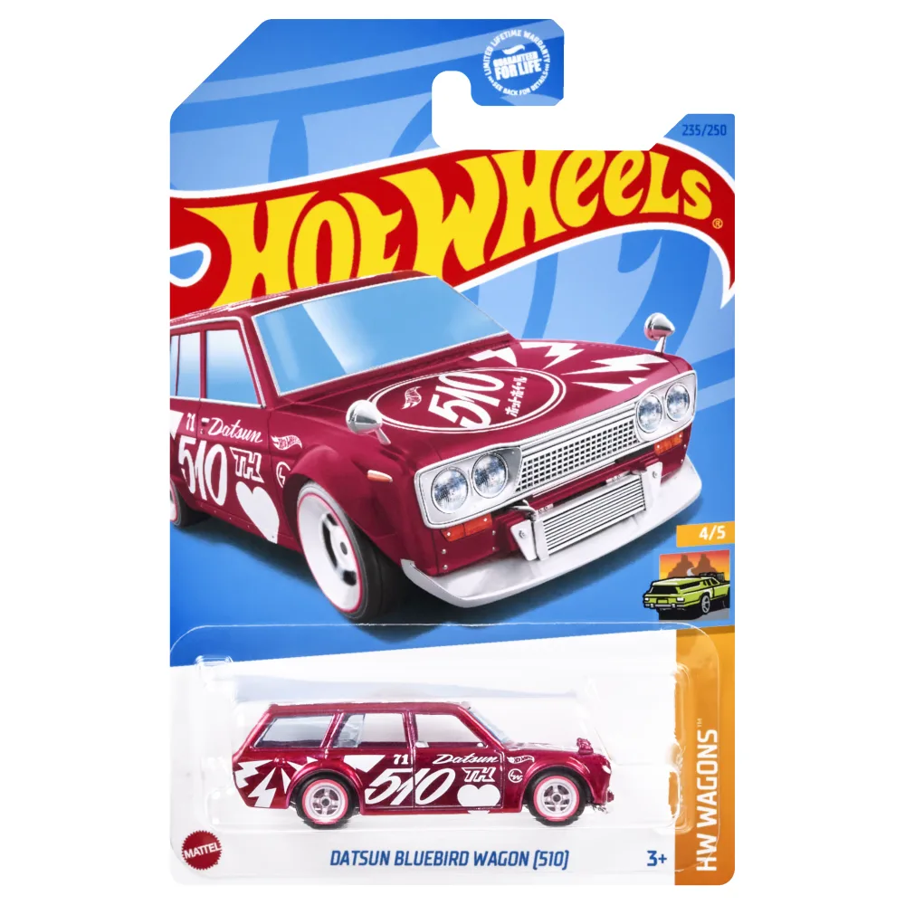 DATSUN BLUEBIRD WAGON (510) — HKL15 — Spectraflame watermelon — imagem 2
