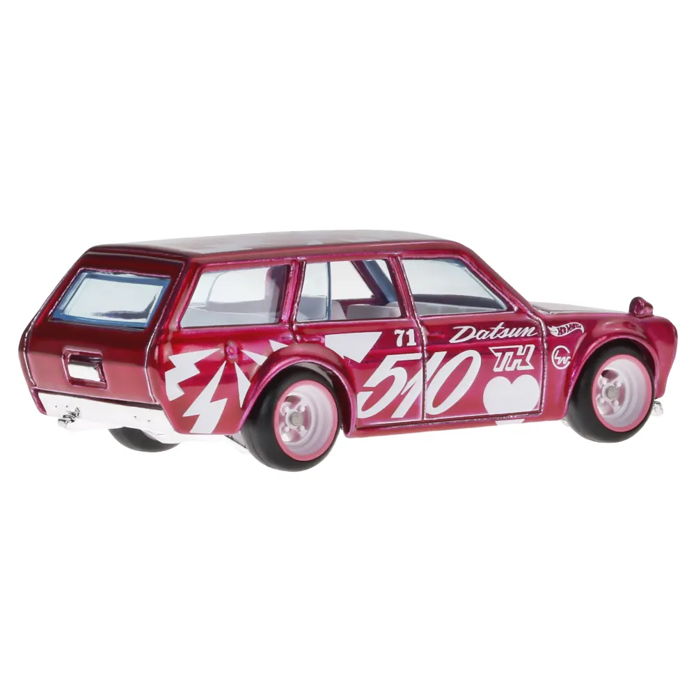 DATSUN BLUEBIRD WAGON (510) — HKL15 — Spectraflame watermelon — imagem 3