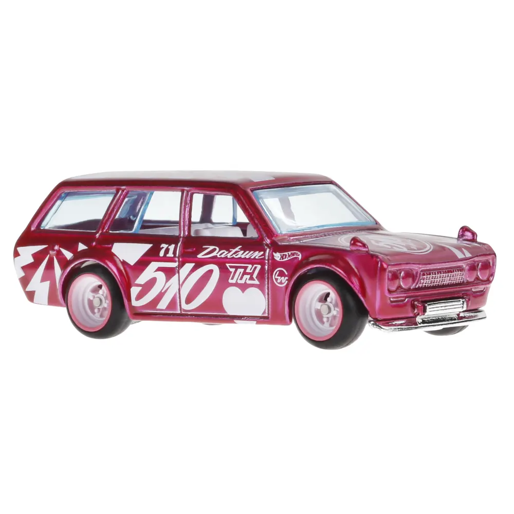 DATSUN BLUEBIRD WAGON (510) — HKL15 — Spectraflame watermelon — imagem 4
