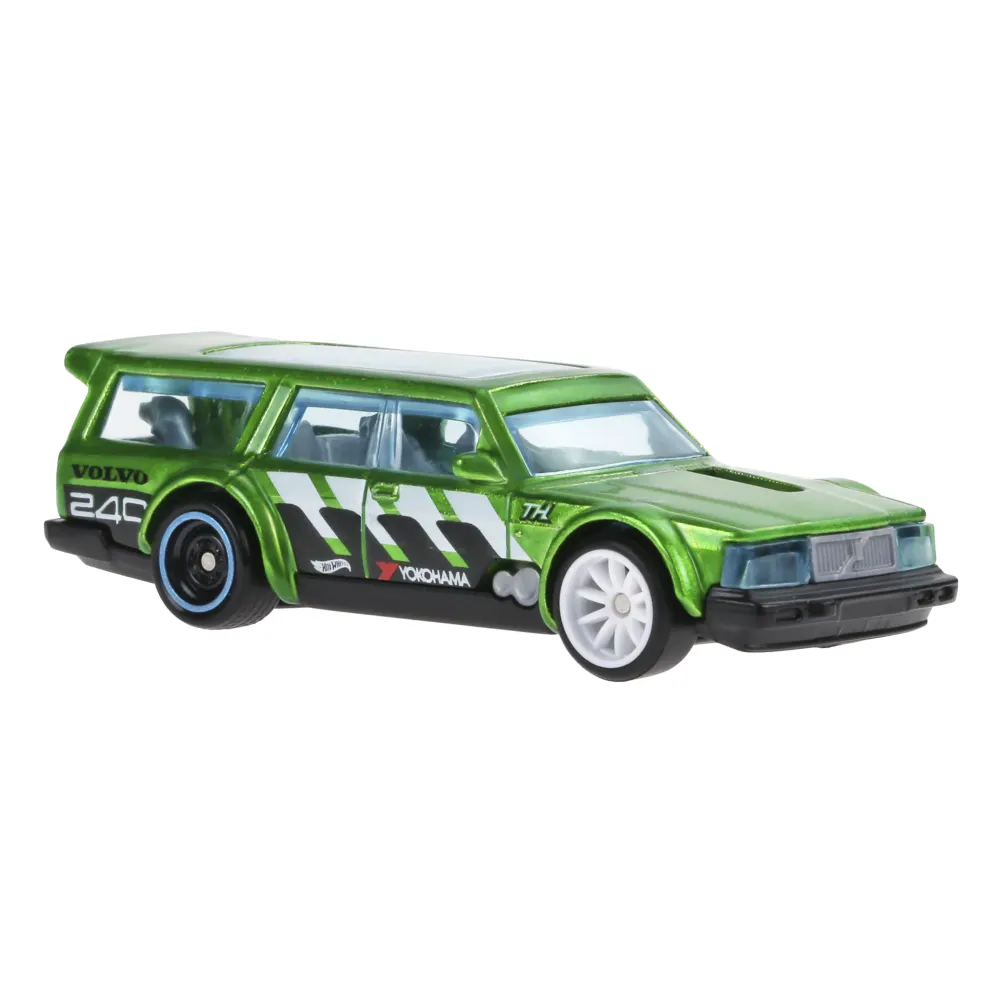 Volvo 240 Drift Wagon — HKL19 — Spectraflame green — imagem 4