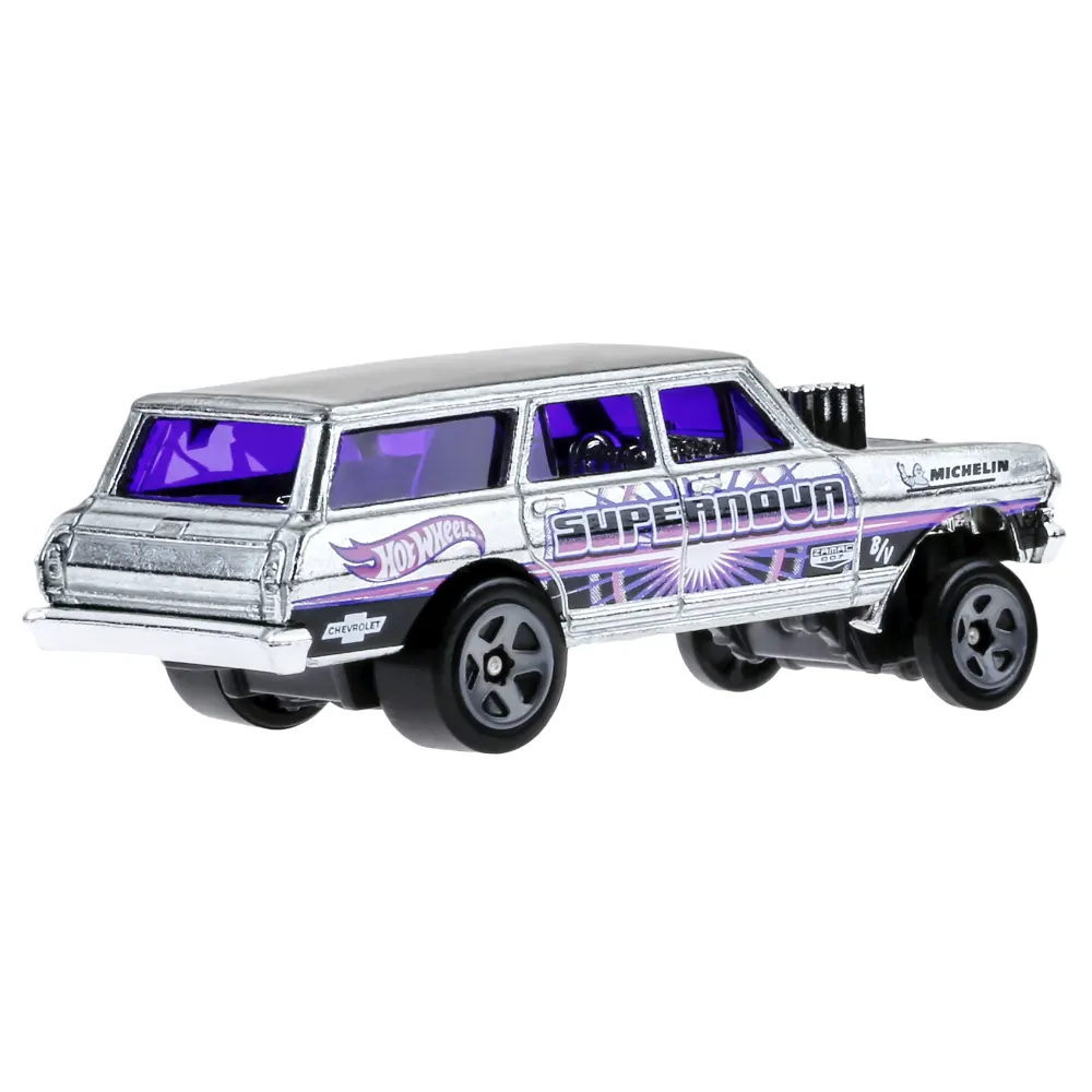 '64 Nova Wagon Gasser — HKL29 — ZAMAC — imagem 3