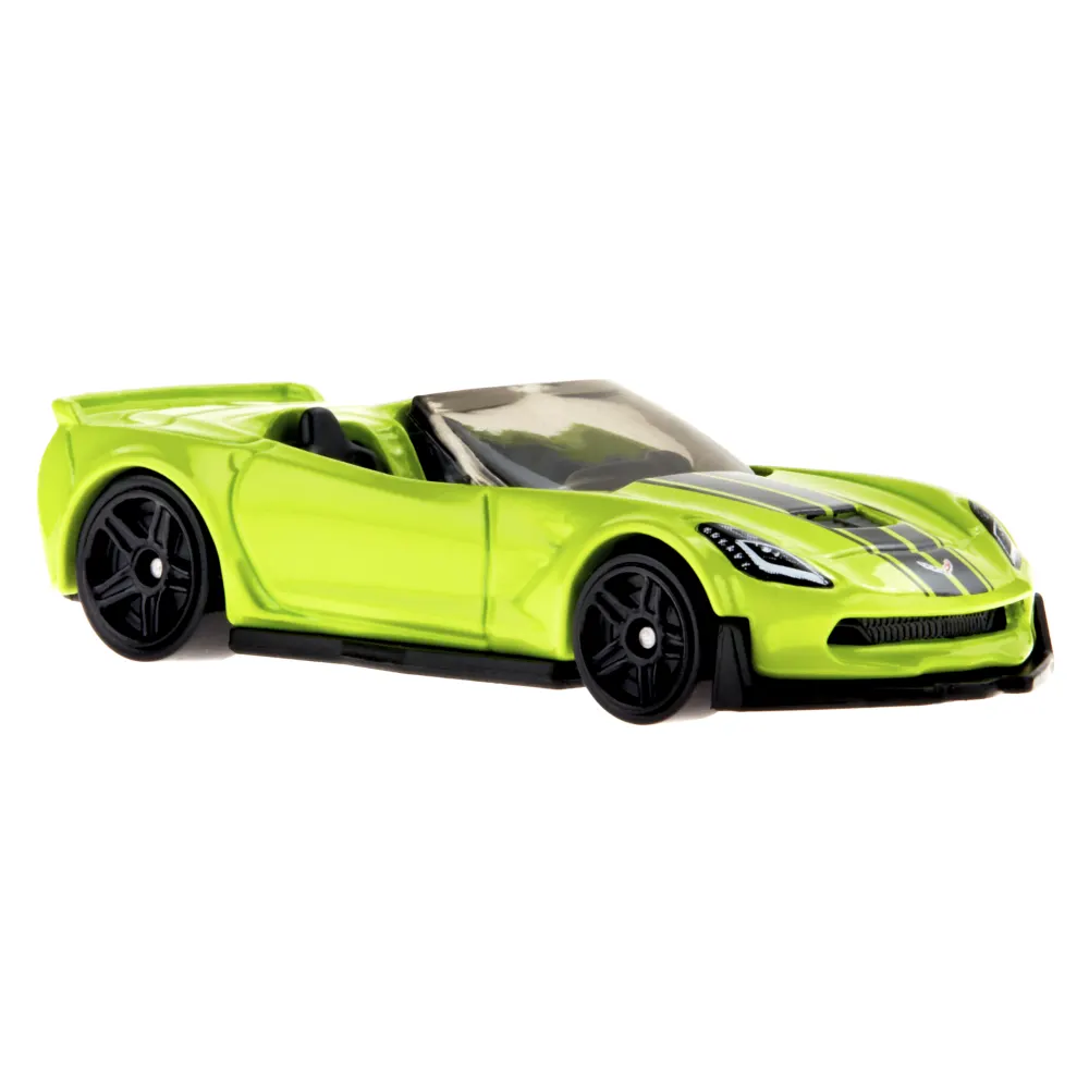 Corvette C7 Z06 Convertible — HKL37 — Lime Green — imagem 3