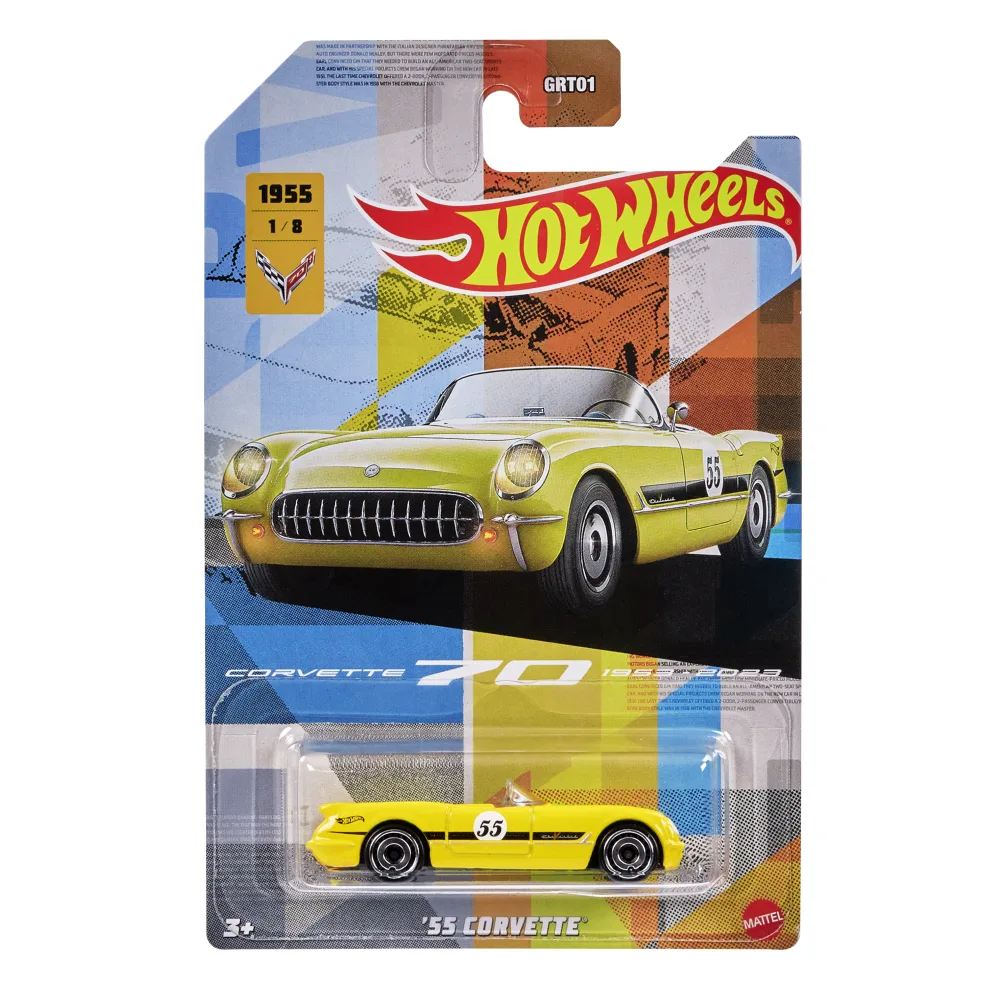 '55 CORVETTE — HLH49 — Yellow — imagem 2