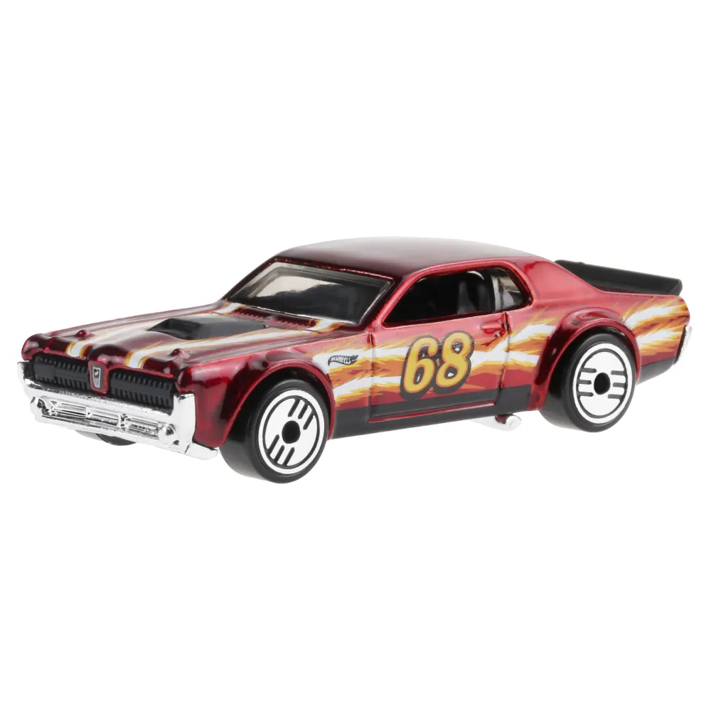 '68 Mercury Cougar — HLH82 — Spectraflame red